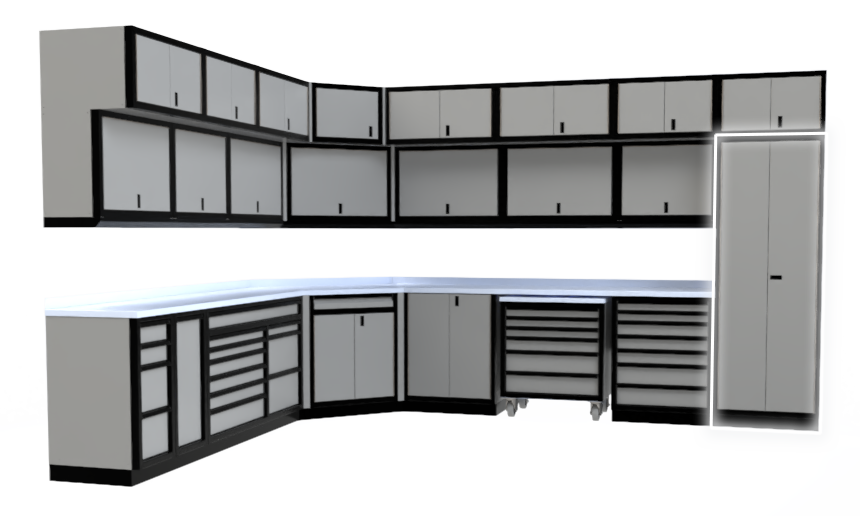 Black Gray Closet