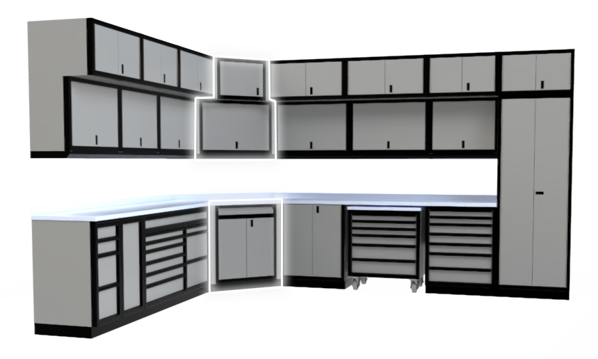 Black Gray Corner