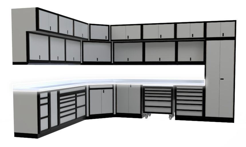 Black Gray Countertop