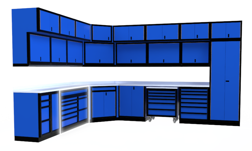 Black RBlue Big Drawer