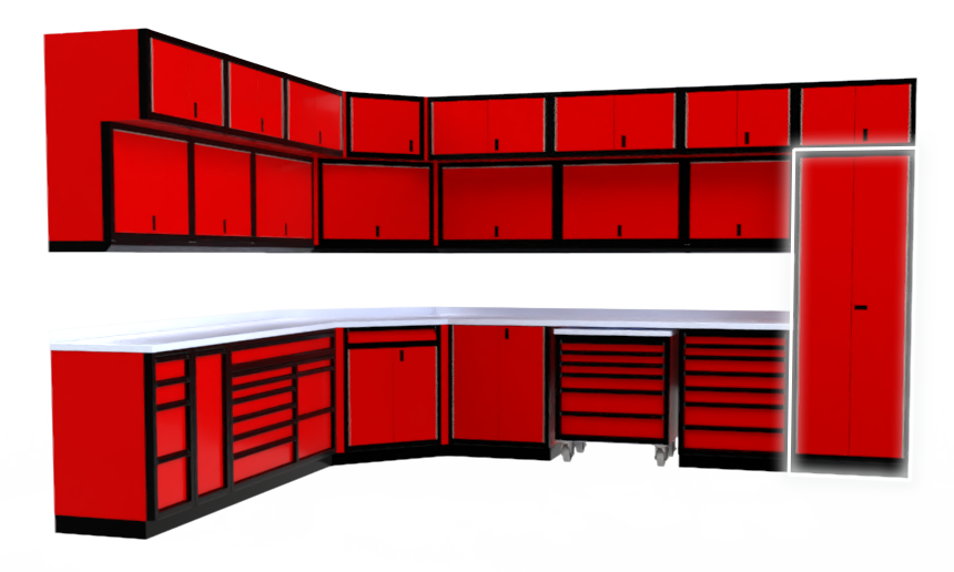 Black Red Closet
