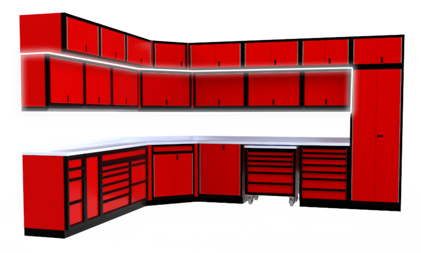 Black Red Overhead