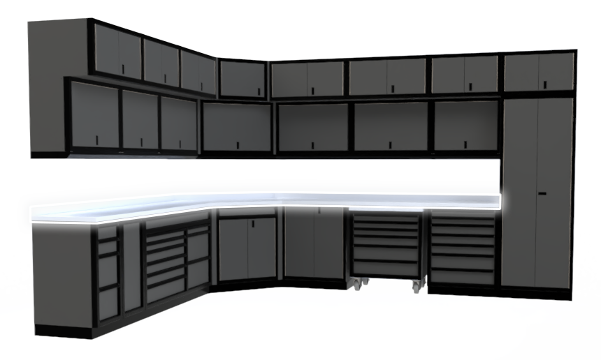 Black TGray Countertop