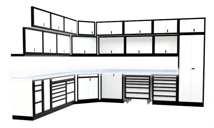 Black White Countertop