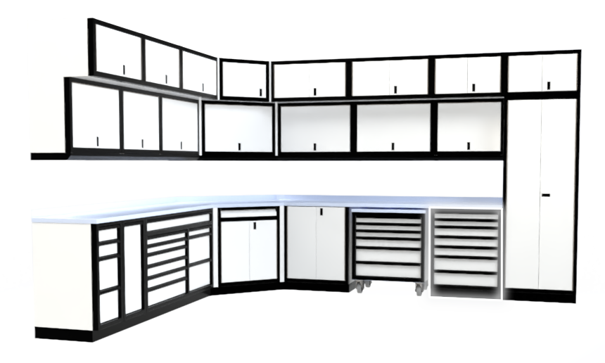 Black White Drawer
