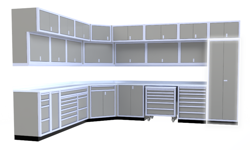 Clear Gray Closet