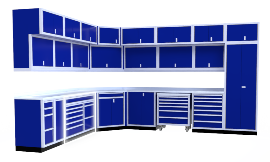 Clear MBlue Big Drawer