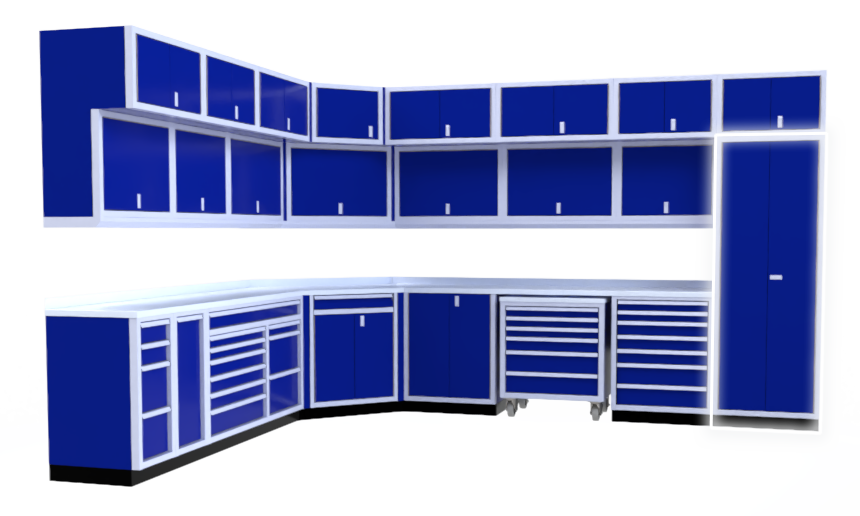 Clear MBlue Closet
