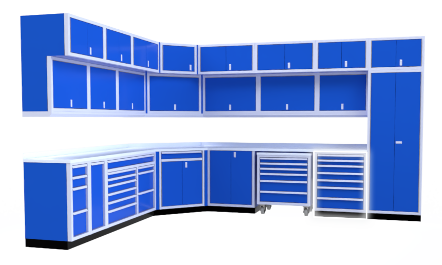 Clear RBlue Drawer