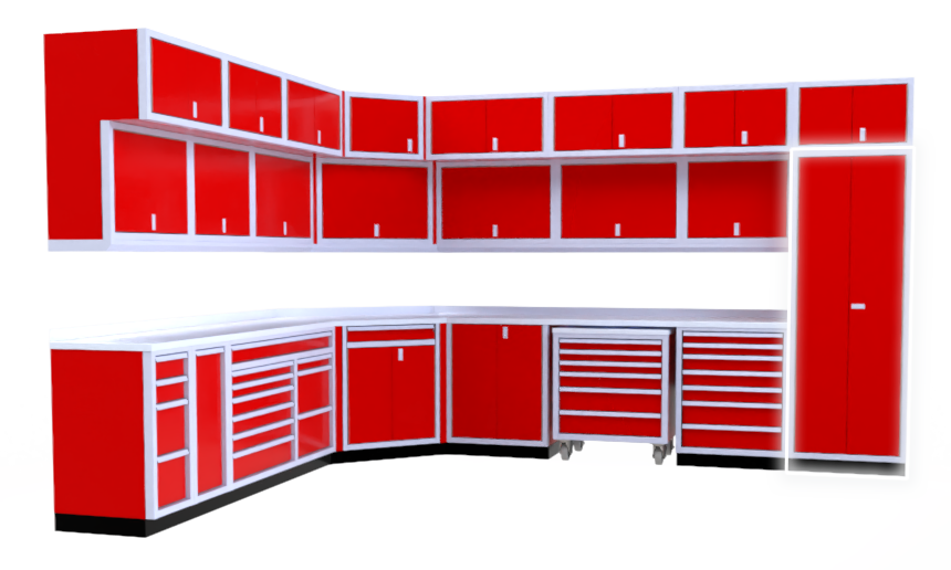 Clear Red Closet