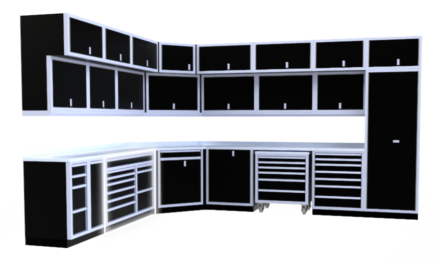 Clear TBlack Big Drawer