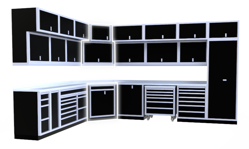 Clear TBlack Corner