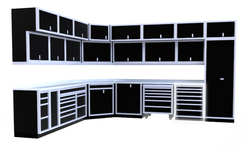 Clear TBlack Drawer