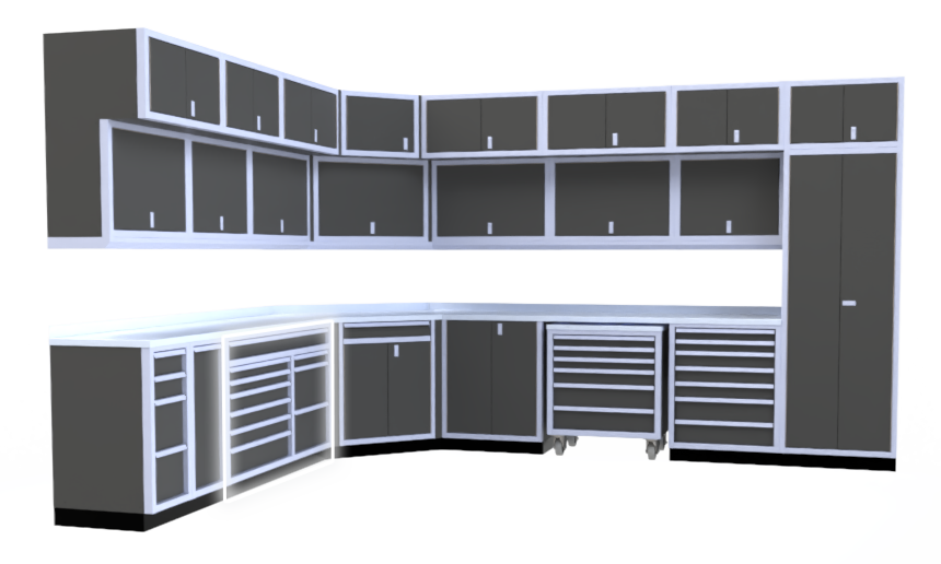 Clear TGray Big Drawer