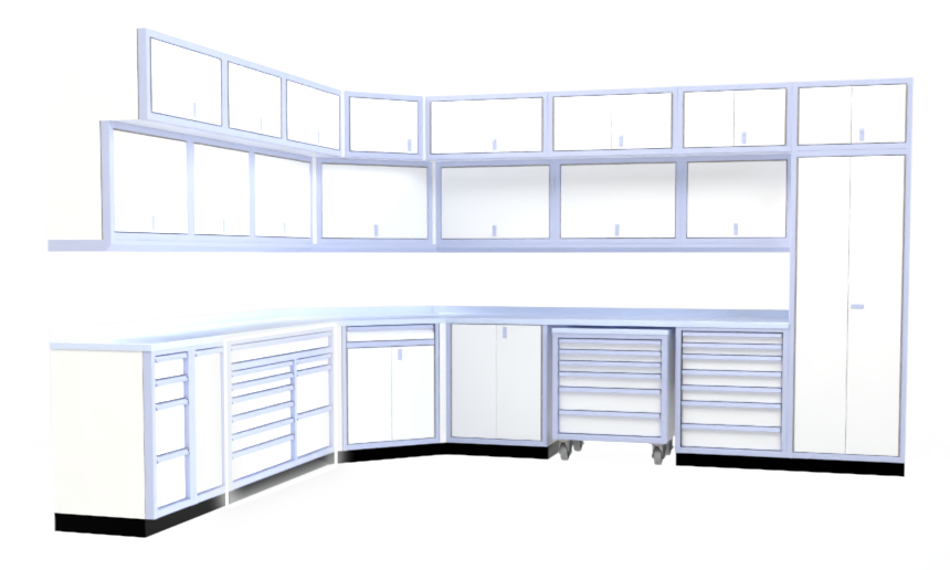 Clear White Big Drawer