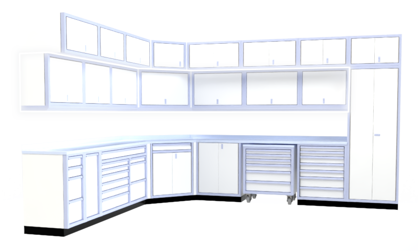 Clear White Overhead