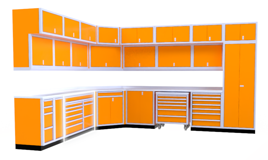 Clear Yellow Big Drawer