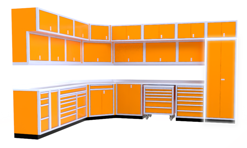 Clear Yellow Closet
