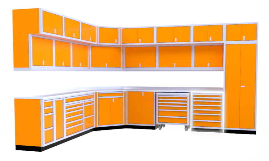 Clear Yellow Drawer