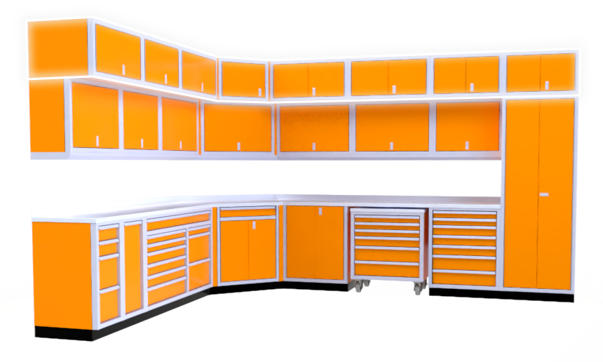 Clear Yellow Stacker